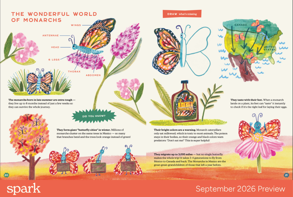 Spark – The Monthly Activity Magazine for Kids